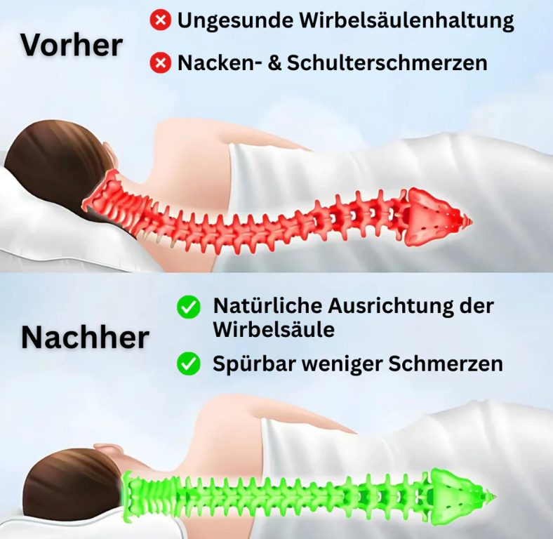 Ergonomisches Schlafapnoe-Kissen